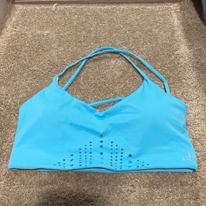 Crop shop boutique sports bra